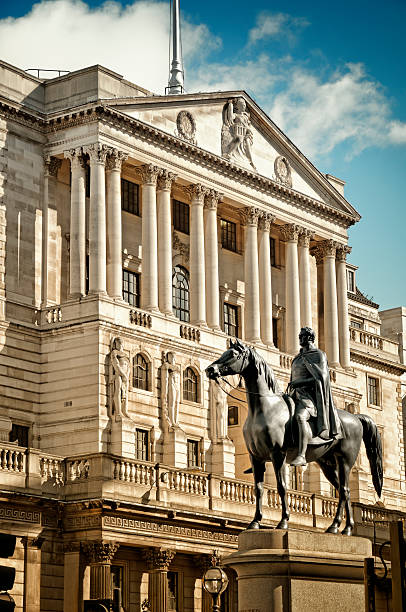 Banco da Inglaterra - fotografia de stock
