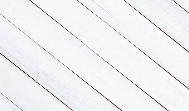 istock White wood floor texture and background. white wooden backdrop. 1191915475