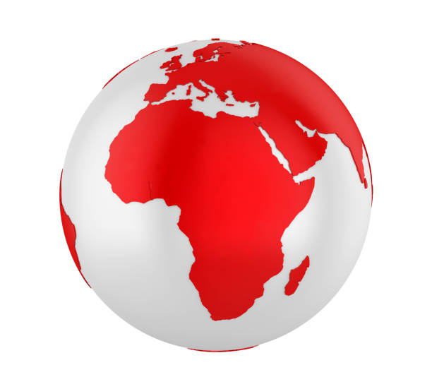 istock Earth Globe Africa View Isolated 1191918189