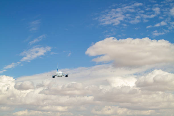 istock Passenger airplane in the sky. 1191928324