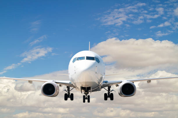 istock Passenger airplane in the sky. 1191928781