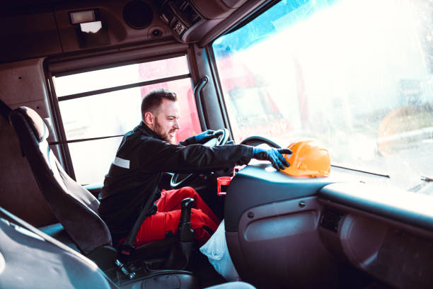 istock Truck Driver Preparing For Journey 1191931067