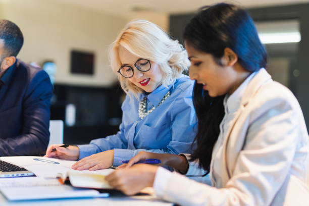 istock Businesswomen at work 1191931102