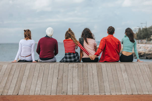 istock Group of friends enjoying each other. 1191937515