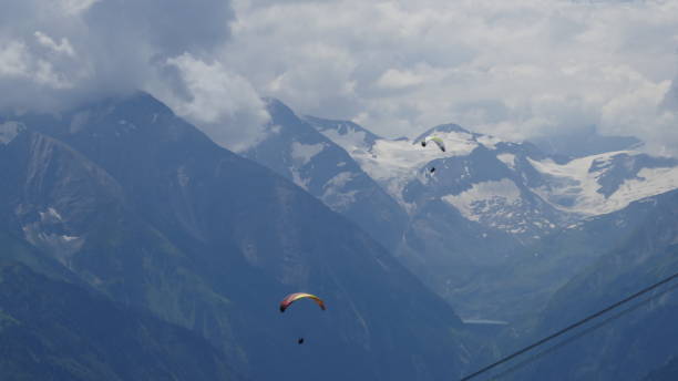 istock Paragliding high in the Austrian Alps. 1191945037