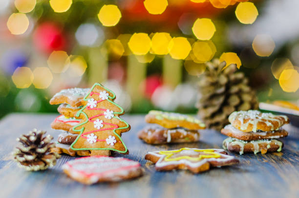 istock delicious handmade ginger cakes on bokeh background 1191945251