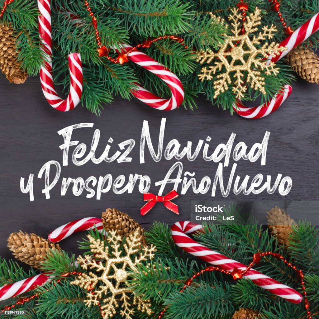 Tarjeta De Navidad Con Palabras De Deseo En Español Feliz Navidad Y Un Feliz Año Nuevo Foto de stock y más banco de imágenes de Abeto - iStock Tarjeta De Navidad Con Palabras De Deseo En Español Feliz Navidad Y Un Feliz Año Nuevo Foto de stock y más banco de imágenes de Abeto - iStock