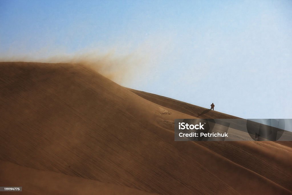 Tempesta di sabbia - Foto stock royalty-free di Ambientazione esterna