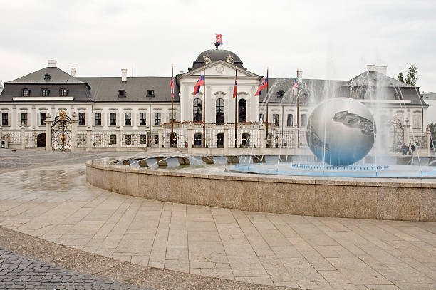 Grassalkovich Palace stock photo