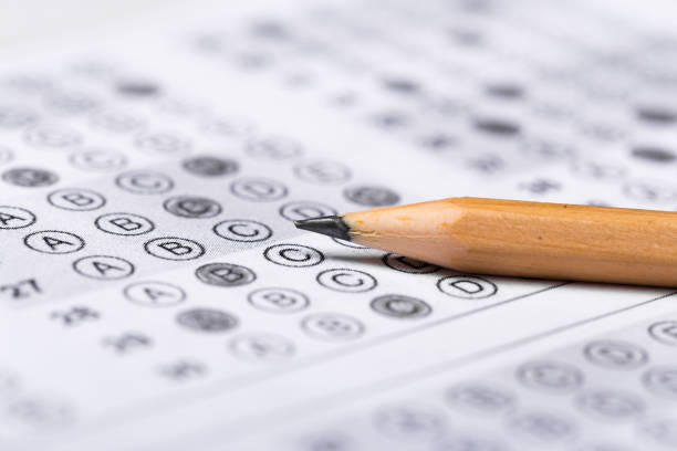 istock Fill in the answer sheet in the exam with a pencil 1191951271