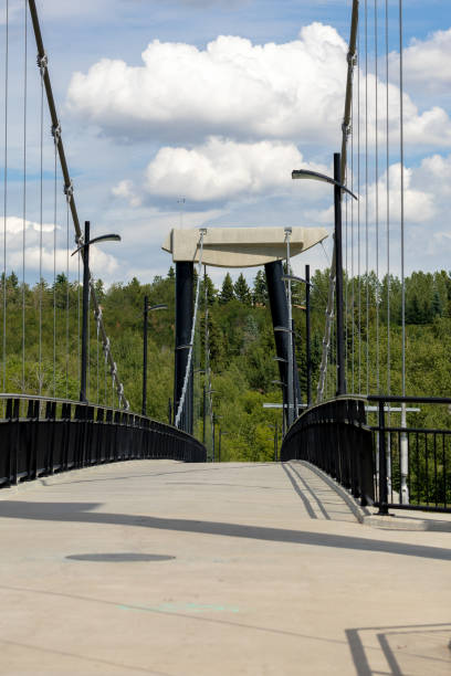 istock Fort Edmonton Footbridge 1191964697