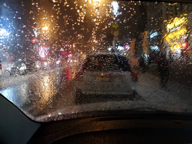 istock Going out in car for food in winter 1191968485