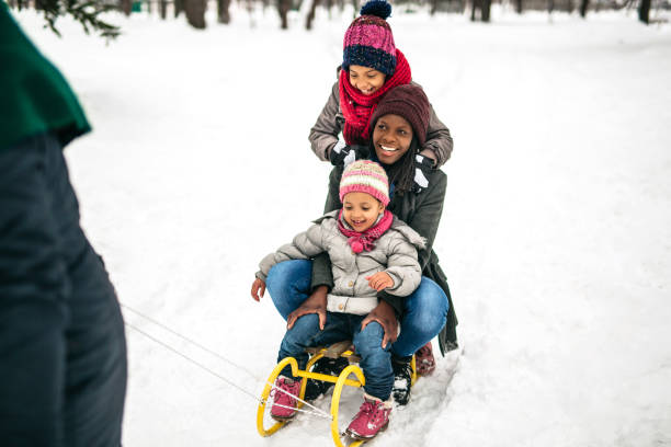 istock Snow day with family 1191969874
