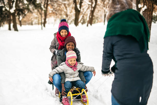 istock Snow day with family 1191970078