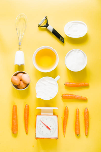 istock Preparing a carrot cake for birthday ingredients list 1191972698