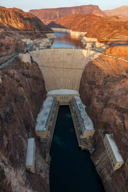 istock Hoover Dam in the evening hour 1191975639