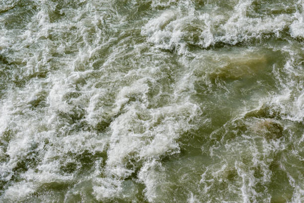 istock Surface of the mountain creek. 1191978326