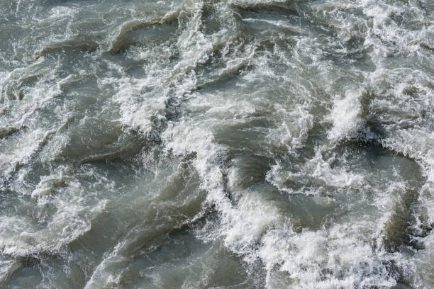 istock Surface of the mountain creek. 1191978334