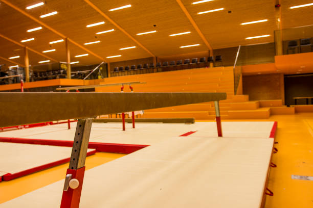 istock Gymnastic equipment in a gym 1191980891