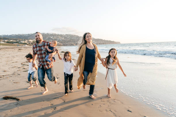 istock Family  on the beach 1191982269