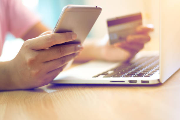 istock Payment Detail page display and credit card 1191984963