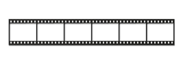 istock Six frames of classical 35 mm film strip. 1191988100
