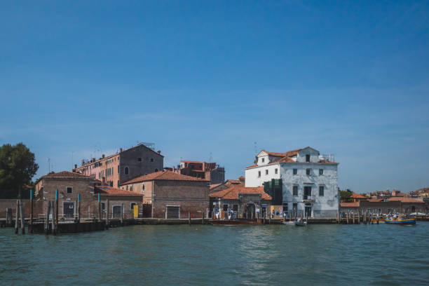 istock Buildings and architecture by water, in Cannaregio, Venice, Italy 1192000664