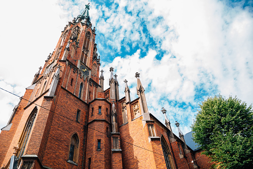 St. Gertrude Old Church in Riga, Latvia