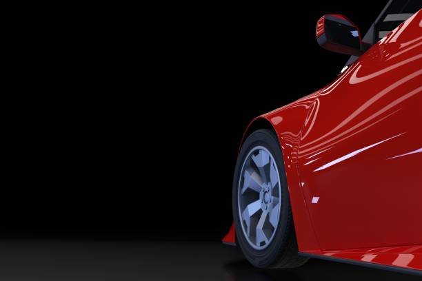 istock Unbranded Futuristic Car 1192021257