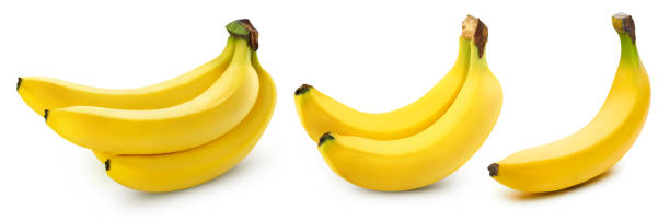 istock Bunch of bananas isolated 1192021501