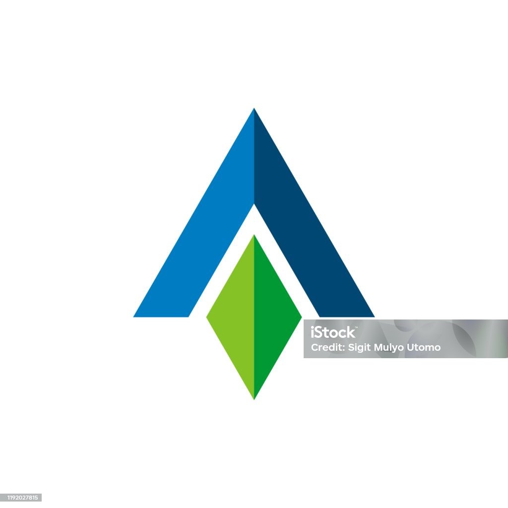 A Letter Vector Logo Template Illustration Design Vector Eps 10 Stock ...