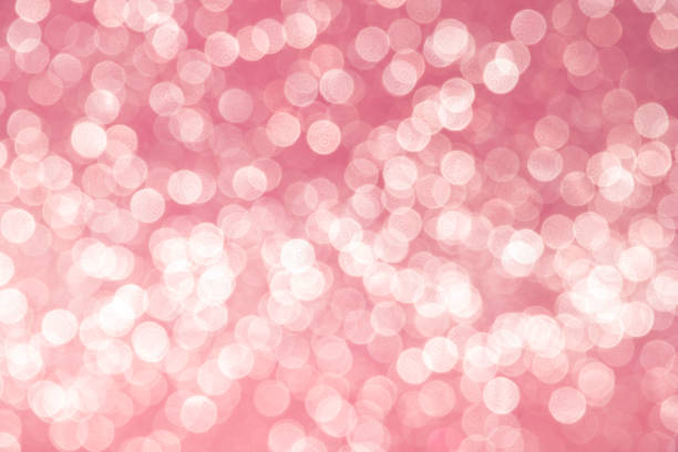 istock Abstract pink color defocused bokeh background. 1192039068