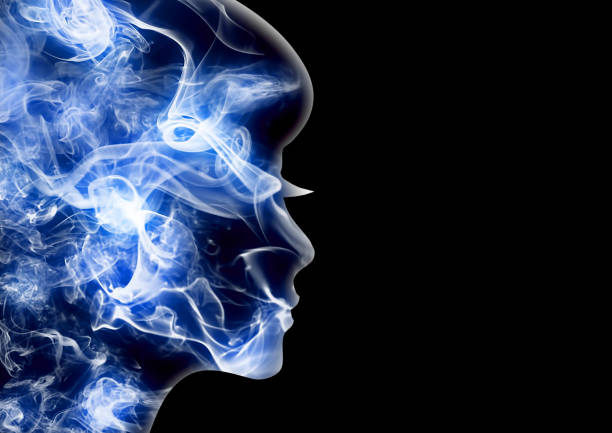 istock Abstract woman profile silhouette 1192042712