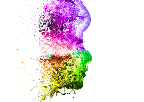 istock Abstract woman profile silhouette 1192042841