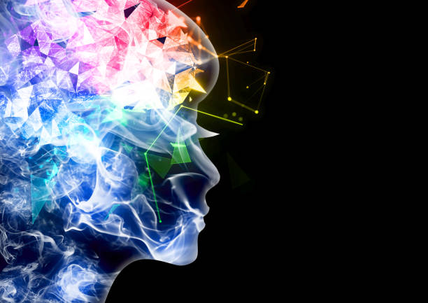 istock Abstract woman profile silhouette 1192042890