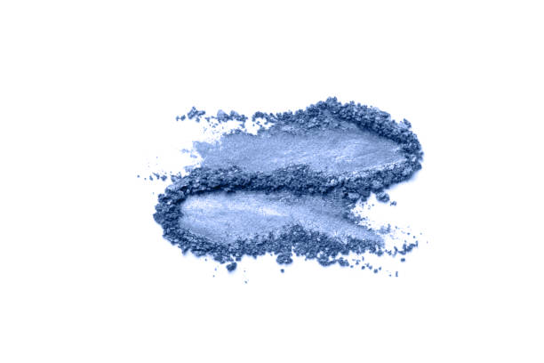 istock Classic blue Eye shadow set isolated on white 1192054258