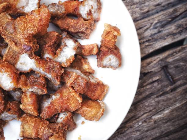 istock Crispy pork belly Chinese food 1192057194