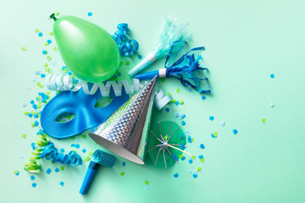 istock Party: Green Party Still Life 1192062818