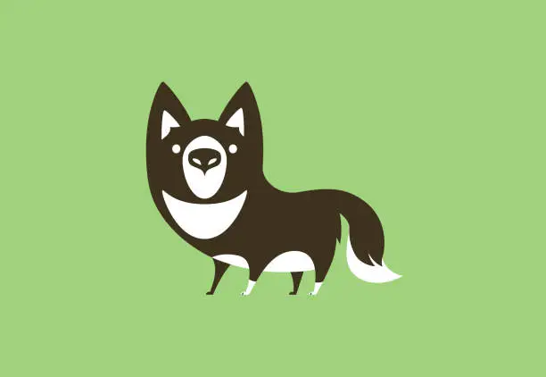 Vector illustration of fox symbol
