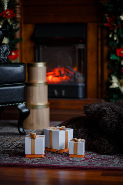 istock Elements of Christmas decorations at home close-up. 1192067014