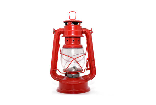 istock red kerosene lamp isolated on white background 1192067732