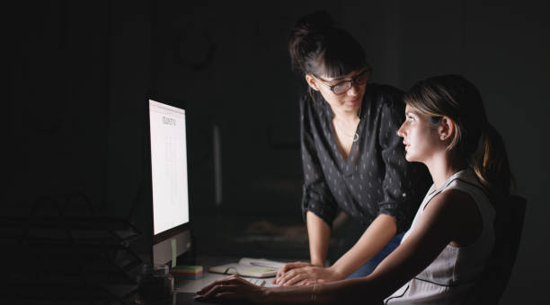 istock Using each other's input to produce the best results 1192068353