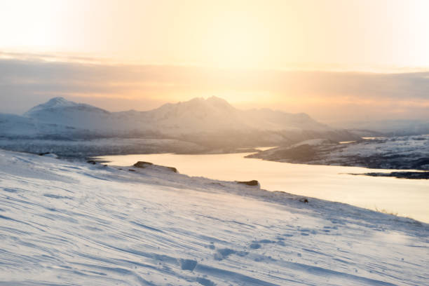 istock Sunset in the mountains 1192068418