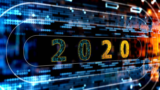 istock Digital concept Happy New Year 2020 1192070227