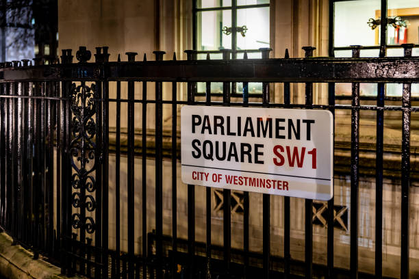 istock Parliament Square roadsign 1192071964