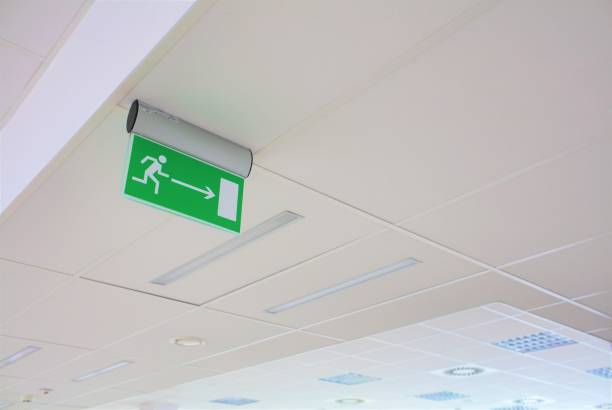 istock Interior of empty corridor in new office 1192080192