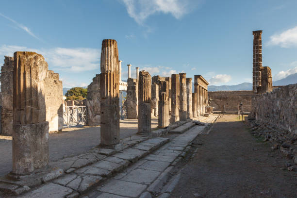 istock Pompei or Pompeii ruins. 1192087869