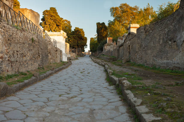 istock Pompei or Pompeii ruins. 1192088982