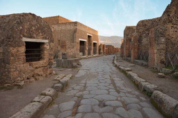 istock Pompei or Pompeii ruins. 1192089008