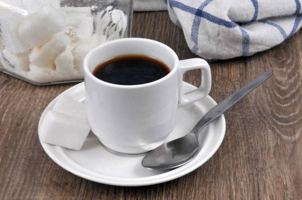 istock Cup of coffee with sugar 1192092189